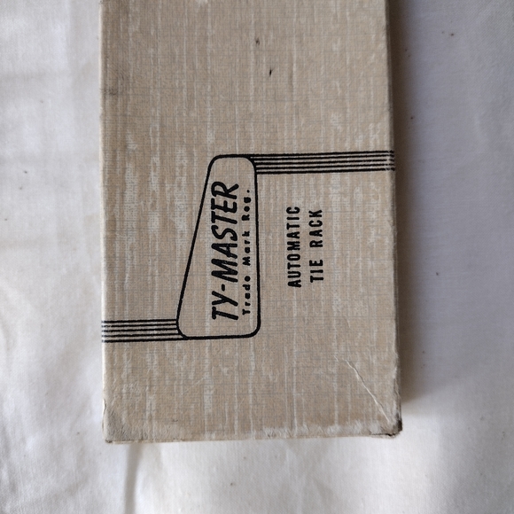Vintage TY-Master automatic tie rack Chrome necktie holder - Picture 6 of 10